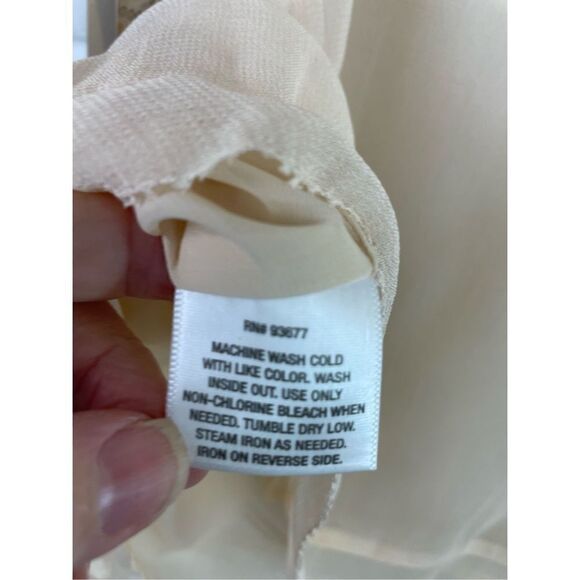 LIZ CLAIBORNE TANK TOP SLEEVELESS MULTICOLOR SEQUIN/EMBROIDERED BLOUSE - Picture 8 of 9